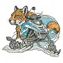 DNR Snowmobile certification tattoo design idea