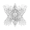 Wing tattoo design idea