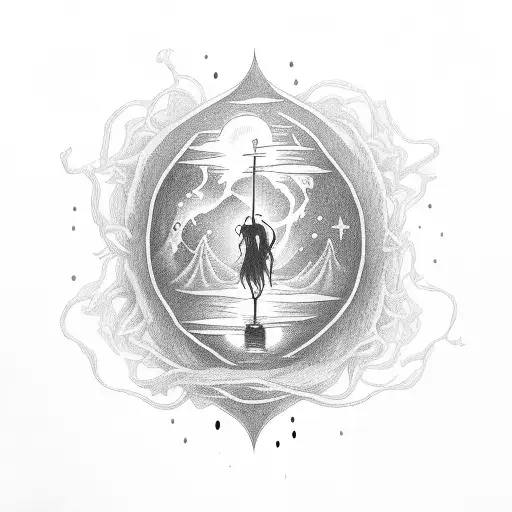 the song evermore looking at hope, but also sad tattoo design idea