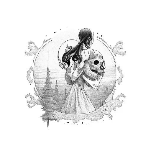 "evermore" and "im only me when im with you" tattoo design idea