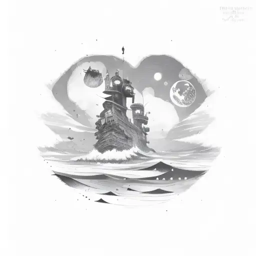 storybook tattoo design idea