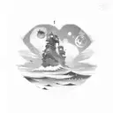 storybook tattoo design idea
