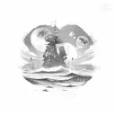 storybook tattoo design idea