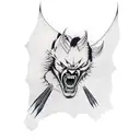 wolverine claws extended tattoo design idea