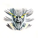 wolverine logan claws tattoo design idea