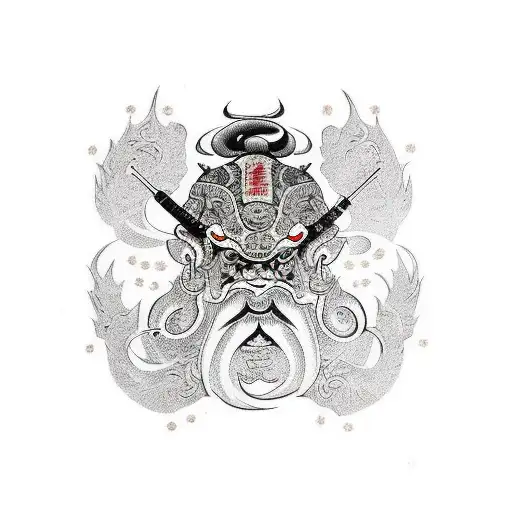 Bushido tattoo design idea