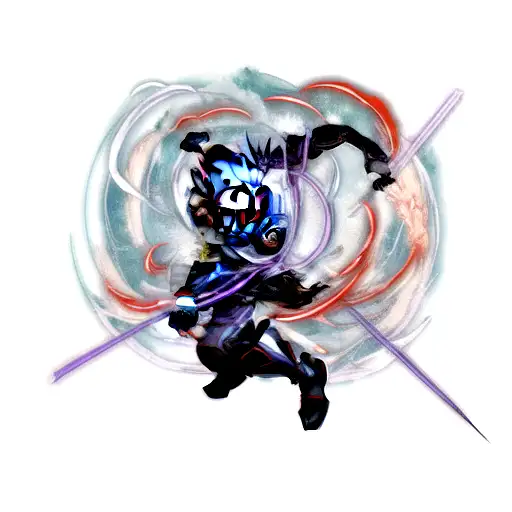 raiden shogun genshin impact tattoo design idea