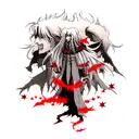 alucard from hellsing ultimate tattoo design idea