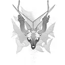 family silhouette tattoo design idea