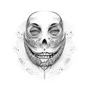 Silly mummy  tattoo design idea