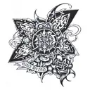 1994 ♾️ 1996 tattoo design idea