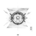 Unalome Symbol tattoo design idea