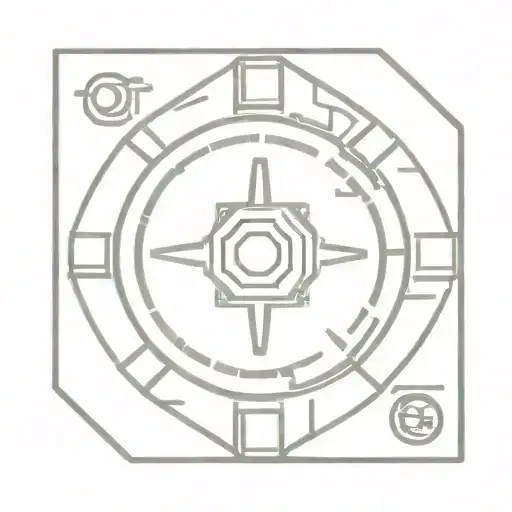 lost tv show, dharma initiative logo, oceanic airlines logo,  tattoo design idea