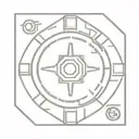 lost tv show, dharma initiative logo, oceanic airlines logo,  tattoo design idea