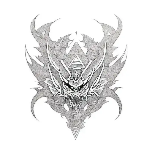 zelda dragon tattoo design idea