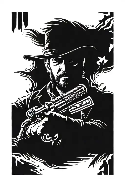 read dead redemption 2 arthur morgan riding tattoo design idea