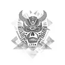 chicano Aztec  tattoo design idea