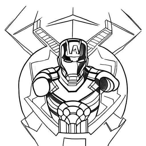 Avengers tattoo design idea