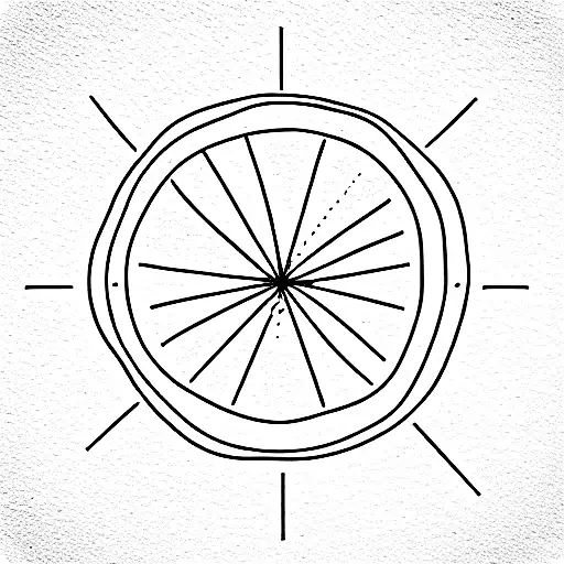 circles of life tattoo design idea