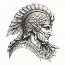 Alexander The Great tattoo design idea