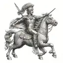 Alexander The Great tattoo design idea