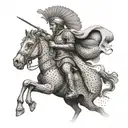 Alexander The Great tattoo design idea