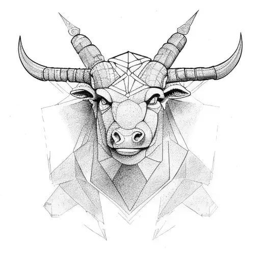 Minotaur  tattoo design idea