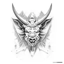 Minotaur  tattoo design idea