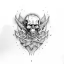 Death Eater Tattoo tattoo design idea