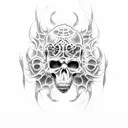 Death Eater Tattoo tattoo design idea