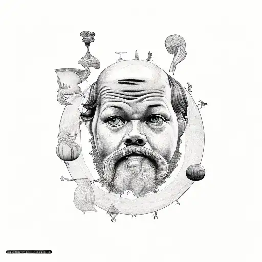 tattoo sleeve collage wi th Socrates quotes books database  tattoo design idea