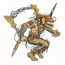 electrician tattoo design idea