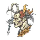 electrician tattoo design idea