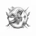 Philippians 4:13 tattoo design idea