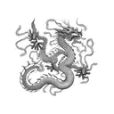 Vietnamese dragon tattoo design idea