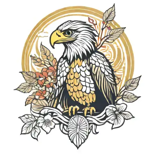 Philippine Eagle, Philippine Flag, Tree of life tattoo design idea
