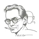 Bill Evans and Miles Davis tattoo design idea