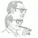 Bill Evans and Miles Davis tattoo design idea