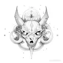 as above so below as within so without tattoo design idea