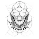 cyber sigil serial experiments lain tattoo design idea