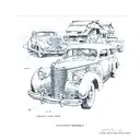 1941 Packard Super Eight One Eighty Sport Brougham tattoo design idea