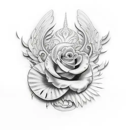 ave fenix tattoo design idea