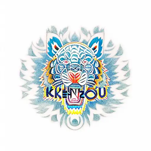 kenzo eye tattoo design idea
