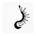 present tattoo design idea