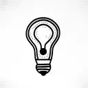 lightbulb tattoo design idea