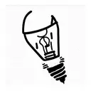 lightbulb tattoo design idea