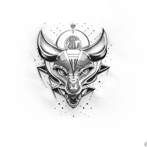 Alfa romeo quadrifoglio  tattoo design idea