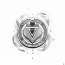 Alfa romeo quadrifoglio  tattoo design idea
