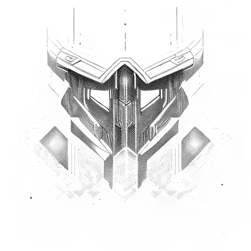Energy Sword from Halo video game tattoo design idea