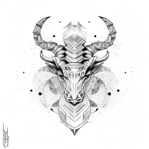 Tauro tattoo design idea